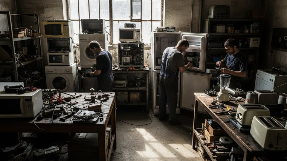 Estrategia de marketing digital para Taller de Reacondicionamiento de Electrodomésticos para Venta Circular