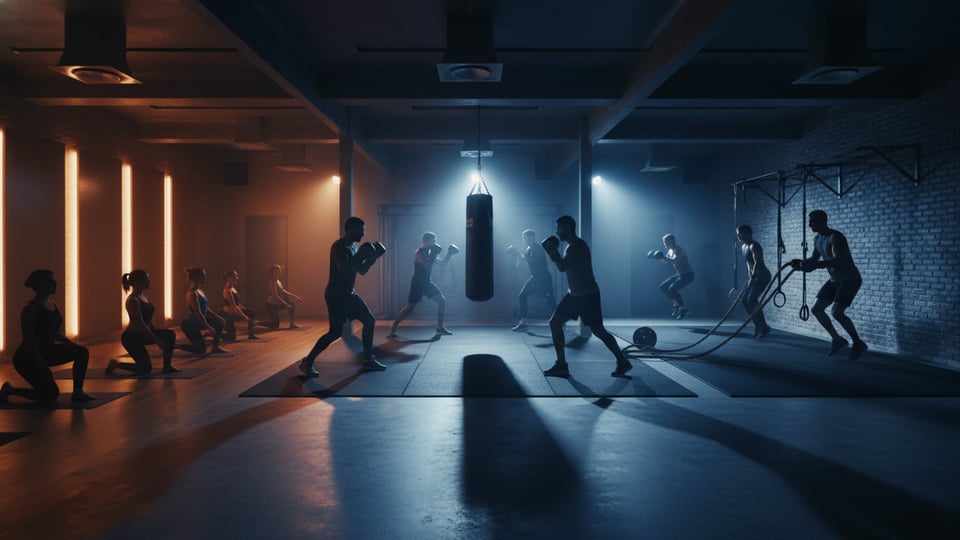 Estrategia de marketing digital para Gimnasio Boutique de Microexperiencias (Yoga, Box, HIIT)