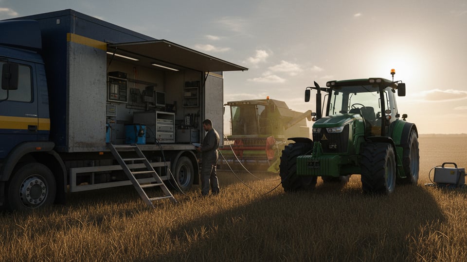 Estrategia de marketing digital para Taller Móvil de Reprogramación de Tractores y Maquinaria Agrícola