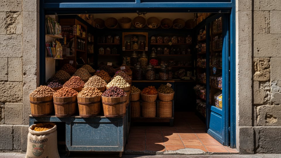 Tienda de Frutos Secos Ecológicos de Barrio en Huertas, Madrid Estrategia de marketing digital para Tienda de Frutos Secos Ecológicos de Barrio en Huertas, Madrid