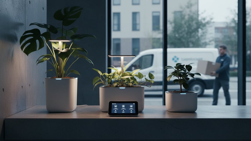 Estrategia de marketing digital para Marketing para Maceteros Inteligentes IoT con Distribución a Domicilio