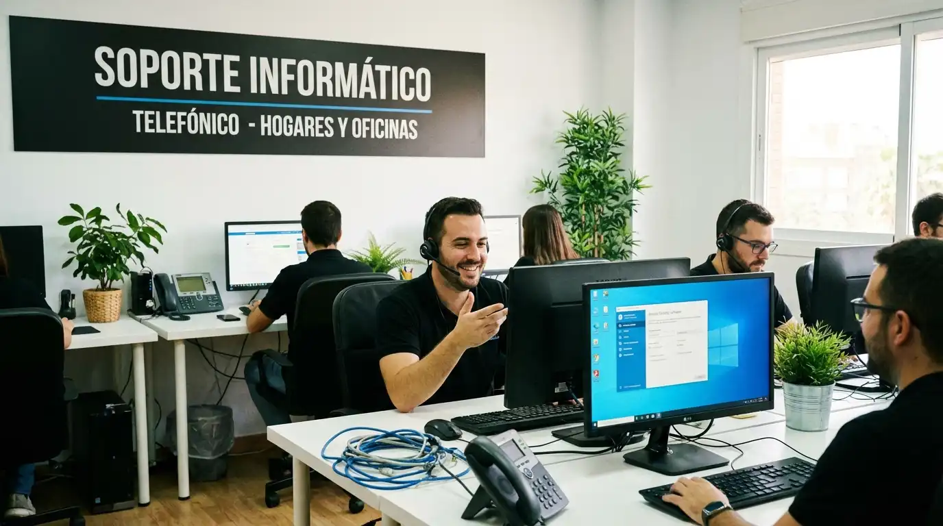 Estrategia de marketing digital para Servicio de Soporte Informático Telefónico para Hogares y Oficinas