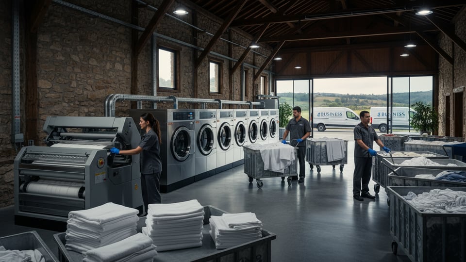 Estrategia de marketing digital para Servicio de Lavandería Industrial para Hostelería y Clínicas en Albacete