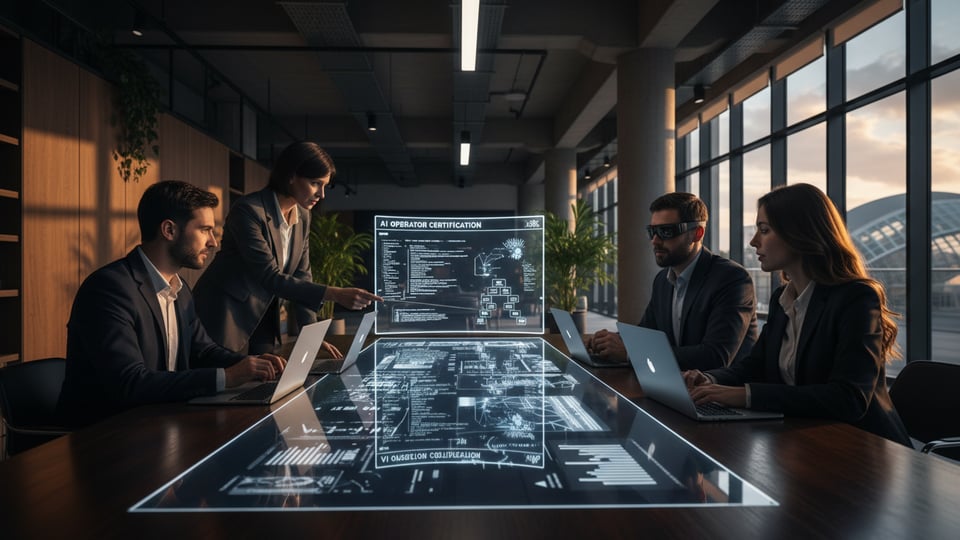 Estrategia de marketing digital para Plataforma Global de Formación y Certificación para AI Operators