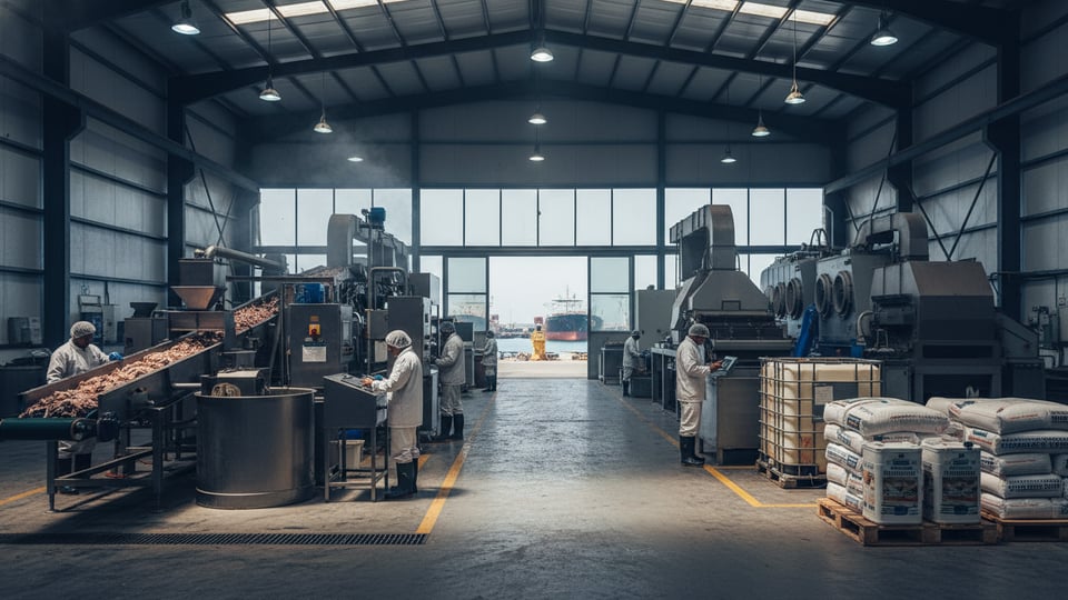 Planta de Subproductos de la Industria Pesquera en Huelva, Andalucía Estrategia de marketing digital para Planta de Subproductos de la Industria Pesquera en Huelva, Andalucía