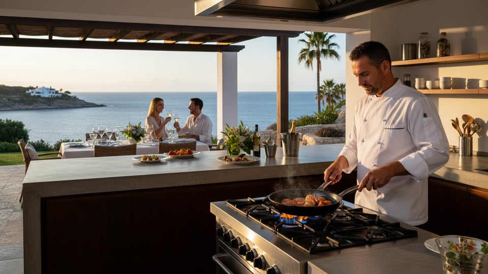 Servicio Premium de Chef Privado a Domicilio en Ibiza, Islas Baleares Estrategia de marketing digital para Servicio Premium de Chef Privado a Domicilio en Ibiza, Islas Baleares