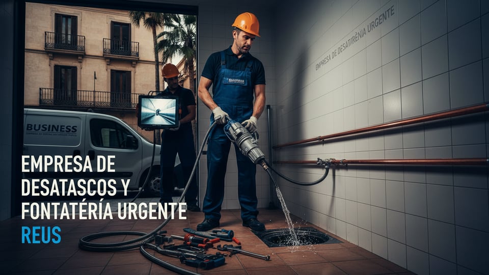 Estrategia de marketing digital para Empresa de Desatascos y Fontanería Urgente en Reus