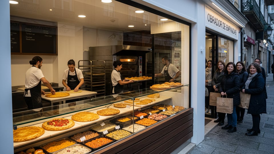 Estrategia de marketing digital para Obrador de Empanadas y Comida para Llevar en Vilagarcía de Arousa (Pontevedra)