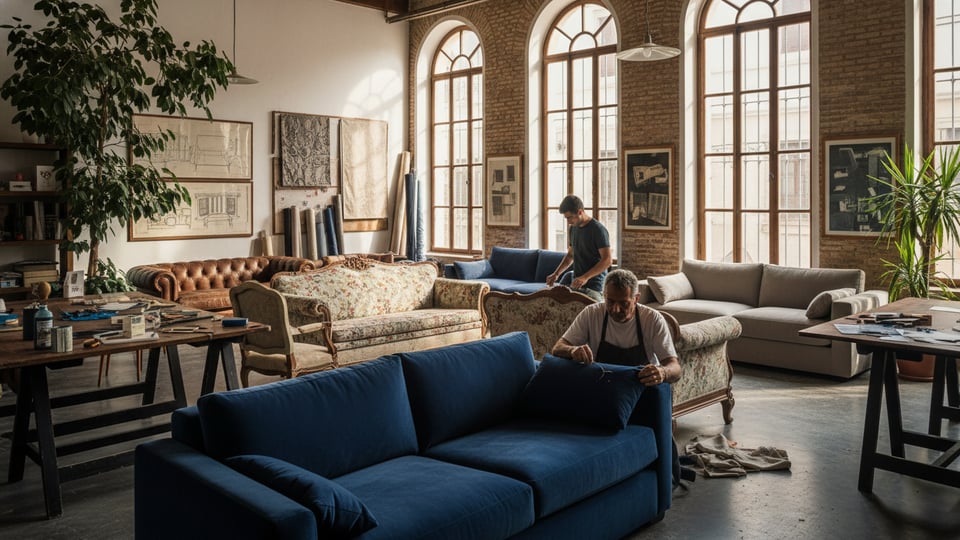 Estrategia de marketing digital para Taller de Tapicería y Restauración de Sofás en Jaén (Andalucía)