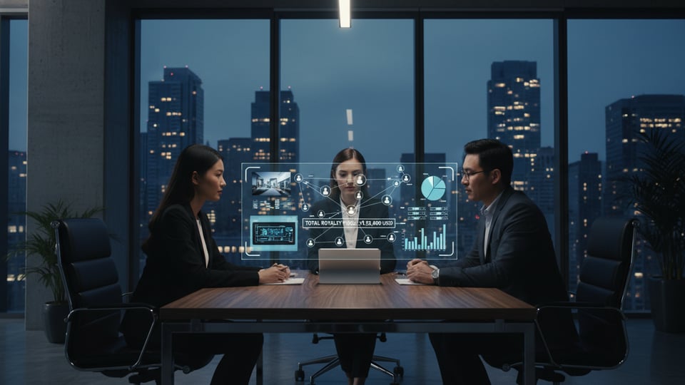 Estrategia de marketing digital para SaaS de Gestión de Derechos y Royalties para Contenido IA