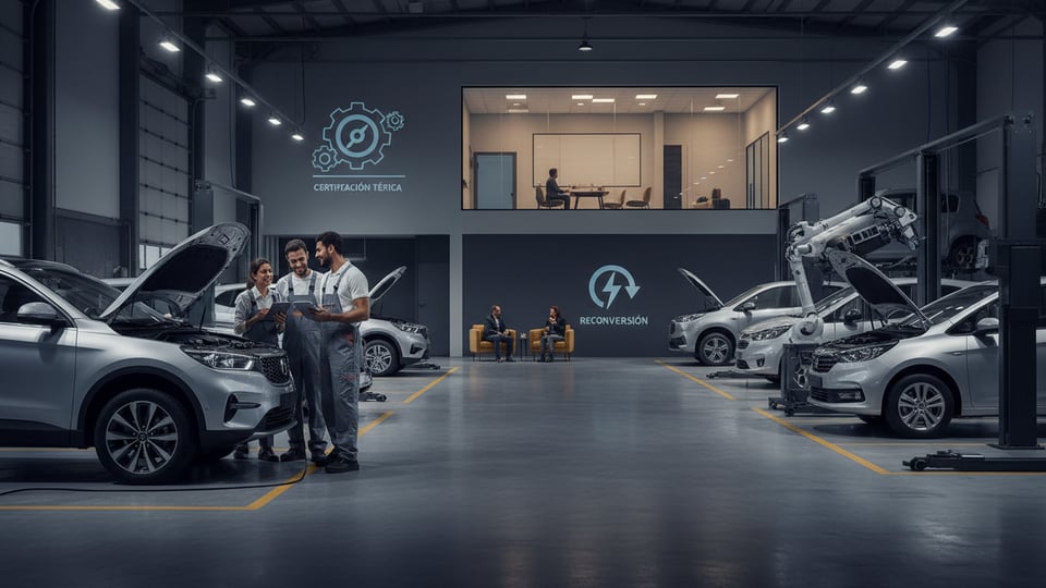 Centro de reparación y formación en vehículos eléctricos en Sevilla Estrategia de marketing digital para Centro de reparación y formación en vehículos eléctricos en Sevilla