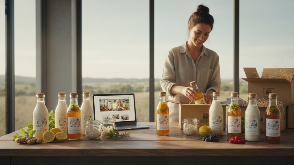 Venta Online de Kéfir y Kombucha en España Estrategia de marketing digital para Venta Online de Kéfir y Kombucha en España