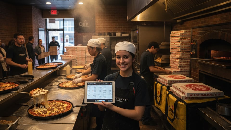 Estrategia de marketing digital para Estrategia para duplicar pedidos online de Lou Malnati's Pizzeria