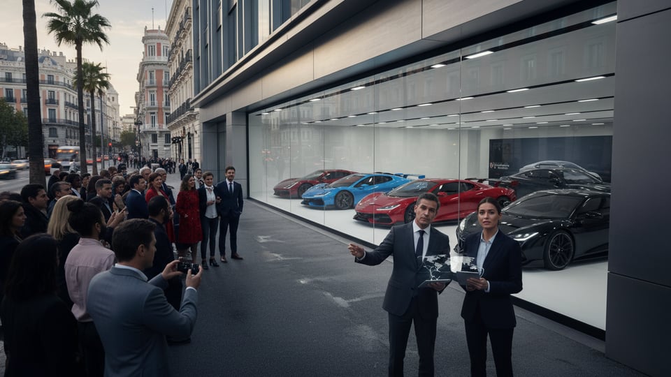 Estrategia de marketing digital para Estrategia de Captación para Concesionario de Hypercars en Madrid